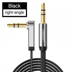 Ugreen AUX audiokabel - jack 3,5 mm - 0,5 m - 1 m - 1,5 m - 2 m - 3 m - 5 mKabels