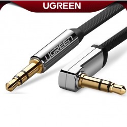 Ugreen AUX audiokabel - jack 3,5 mm - 0,5 m - 1 m - 1,5 m - 2 m - 3 m - 5 mKabels