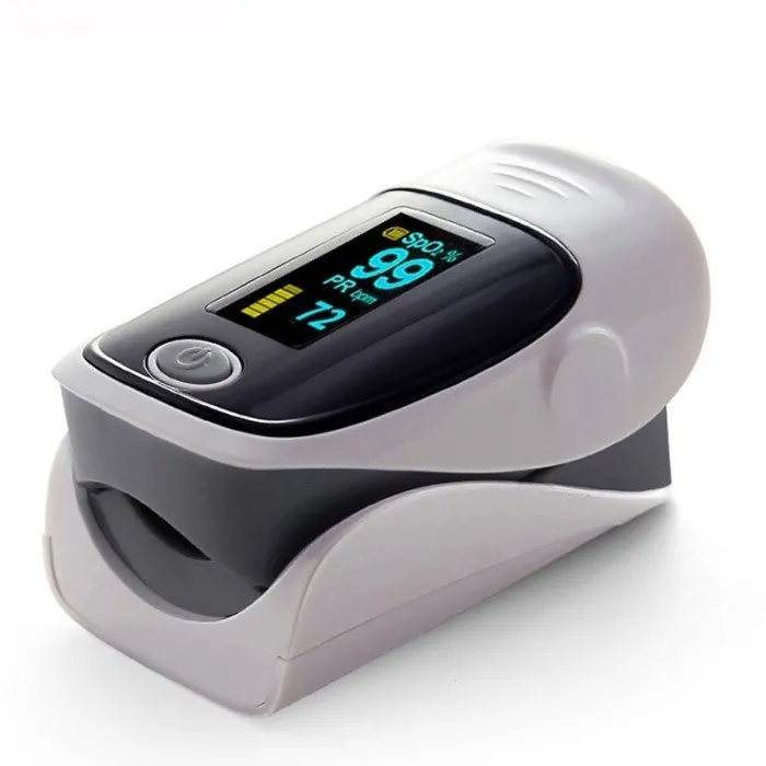 Oximeter - heart rate monitor - fingertip - 1.1" OLED screen SPO2Blood pressure meters