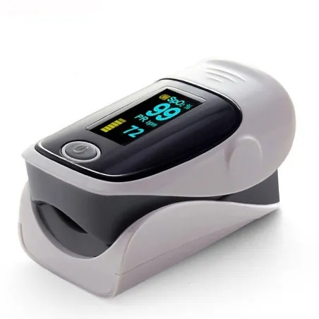 Oximeter - heart rate monitor - fingertip - 1.1" OLED screen SPO2Blood pressure meters