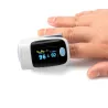 Oximeter - heart rate monitor - fingertip - 1.1" OLED screen SPO2Blood pressure meters
