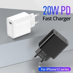 20W - PD - chargeur rapide - USB C - pour iPhone / iPad