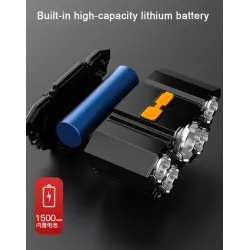 Koplamp LED - USB oplaadbaarZaklampen