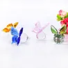 Colorful crystal butterfly / ball - figurineStatues & Sculptures