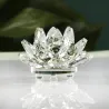 Colorful crystal lotus flower - figurineStatues & Sculptures