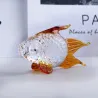 Kleurrijk kristallen goudvisbeeldjeBeelden & Sculpturen