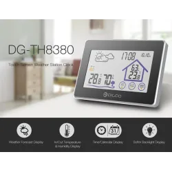 Wireless touch screen thermometer - indoor / outdoorMeasurement