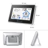 Draadloze touchscreen-thermometer - binnen / buitenMeten