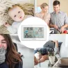 Draadloze touchscreen-thermometer - binnen / buitenMeten