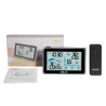 Draadloze touchscreen-thermometer - binnen / buitenMeten