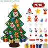 Sapin de Noël en feutrine – Décoration de Noël DIY