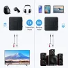 Audio receiver - transmitter - Bluetooth - 3.5mm AUX jack - RCA - USB - wireless adapter with micAudio