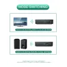 Audio receiver - transmitter - Bluetooth - 3.5mm AUX jack - RCA - USB - wireless adapter with micAudio