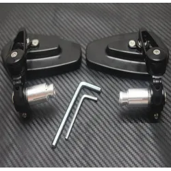 Universal aluminum motorcycle bar-end mirrorsMirrors