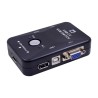 KVM-switcher - splitter - 2 poorten - USB 2.0 - 1920*1440 VGA SVGAKabels