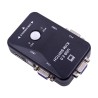 KVM-switcher - splitter - 2 poorten - USB 2.0 - 1920*1440 VGA SVGAKabels