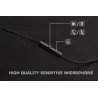 Professionele DJ-studiohoofdtelefoon - bekabelde stereoheadset - met microfoonOor- & hoofdtelefoons