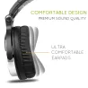 Professionele DJ-studiohoofdtelefoon - bekabelde stereoheadset - met microfoonOor- & hoofdtelefoons