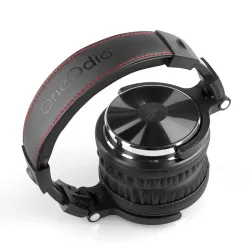 Professionele DJ-studiohoofdtelefoon - bekabelde stereoheadset - met microfoonOor- & hoofdtelefoons