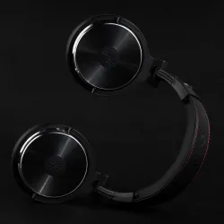 Professionele DJ-studiohoofdtelefoon - bekabelde stereoheadset - met microfoonOor- & hoofdtelefoons