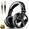 Professionele DJ-studiohoofdtelefoon - bekabelde stereoheadset - met microfoonOor- & hoofdtelefoons