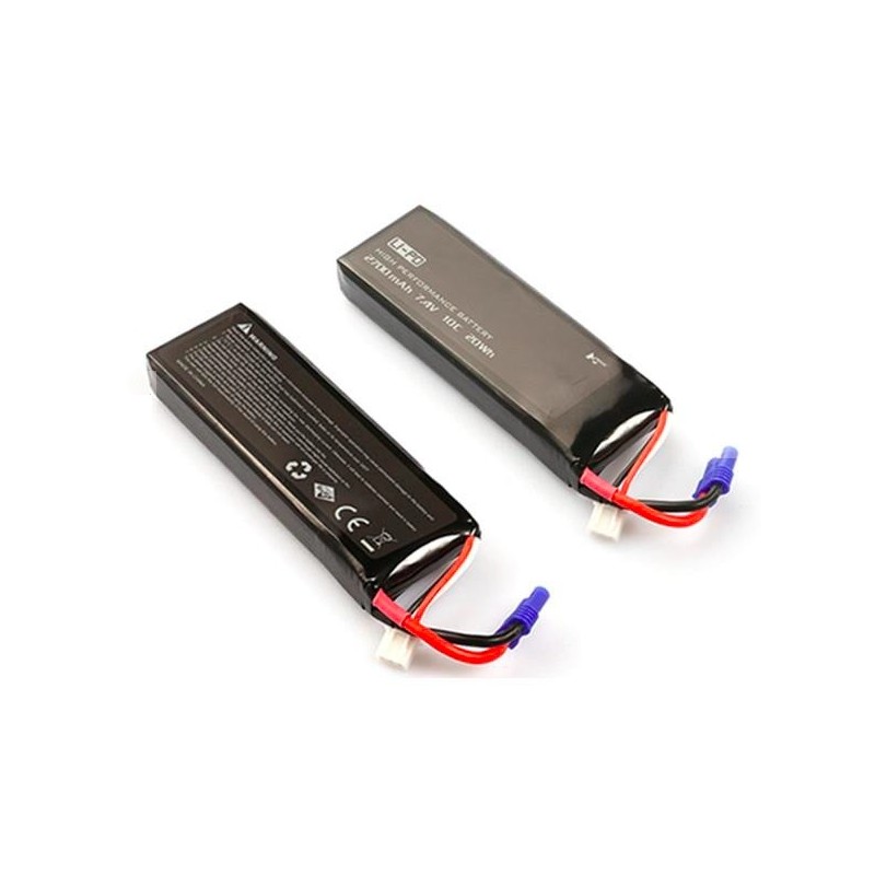 Batterie Hubsan H501S X4 - 7,4 V 2700 mAh - 10C H501S-14 - 2 pièces