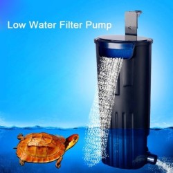 Pompe de filtration à faible eau - cascade suspendue - circulation de l'eau - pour aquarium