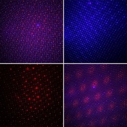 Bewegende statische kleurrijke stippen/sterren - Kerstlaserlicht - projector - waterdichtProjectors