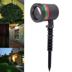 Bewegende statische kleurrijke stippen/sterren - Kerstlaserlicht - projector - waterdichtProjectors