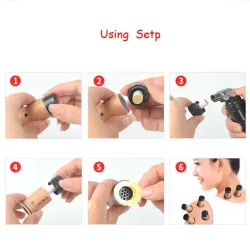 Mini Moxa - sticks - moxibustierollen - acupunctuur warmtetherapie - 30 stuksHuid