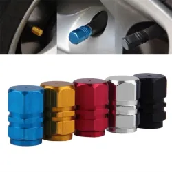 Aluminium autowielbandventielen - doppen - 4 stuksWiel onderdelen