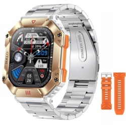 KR80 Smartwatch - Android/IOS - fitnesstracker - hartmonitor - IP67 - activiteitentrackerSmart-Wear