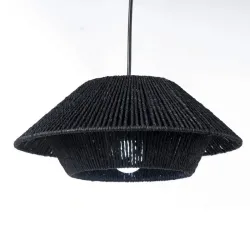 30cm Paper Rope Lampshade Hand Knit Vintage Lamp Shade Light Cover Ceiling Pendant Creative Retro Garden Style DIY LampshadeHome