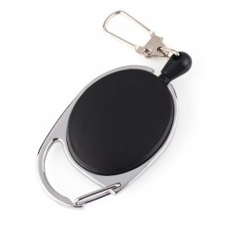 Enrouleur rétractable - porte-carte - badge - porte-clés