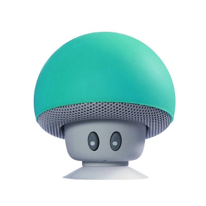 Mini Bluetooth speaker - draadloos - met zuignap - paddestoelvormBluetooth Luidsprekers