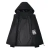 Men's Waterproof Rain Jacket Lightweight Outer Hooded Outdoor Raincoat Hiking Windproof Jacket Climbing Outdoor JacketsHome