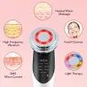 7 in 1 Facelift apparaat - EMS microstroom huid - verjonging - LED gezichtsbehandeling - HalsverstevigingHuid