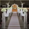 Nika Custom Silver Road Lead Decor with Light Emitting Diode Flower...