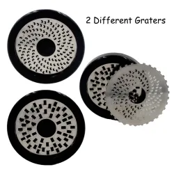 Stainless steel rotary cheese and chocolate grater grinder millMills - Grinders