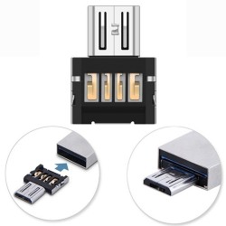 Mini USB 2.0 Micro USB OTG Converter AdapterMobiel telefoons