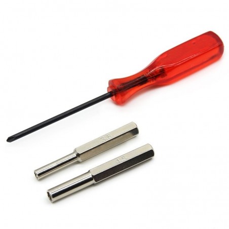 NES N64 Gameboy 3.8 + 4.5mm Sécurité Bit + Tournevis triwing