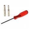 NES N64 Gameboy 3.8 + 4.5mm Sécurité Bit + Tournevis triwing