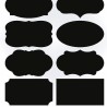 Stickers tableau noir 40pcs