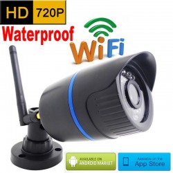 720P HD Wi- Fi Outdoor Waterproof Infrared CCTV Security CameraBeveiligingscamera's