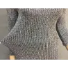 Plus Size High Neck Casual Winter DressPlus