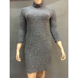 Plus de taille Robe d'hiver Casual