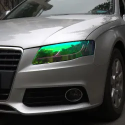 Shiny Chameleon Car Lights Film Sticker 120 * 30cm