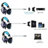 G9000 Gaming Headset With Microphone LED 3,5Oor- & hoofdtelefoons