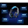 G9000 Gaming Headset With Microphone LED 3,5Oor- & hoofdtelefoons