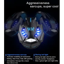G9000 Gaming Headset With Microphone LED 3,5Oor- & hoofdtelefoons